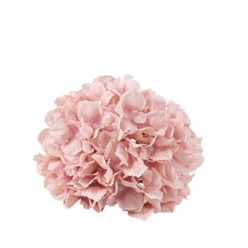 Cabeça de Hortênsia 19cm Rosa