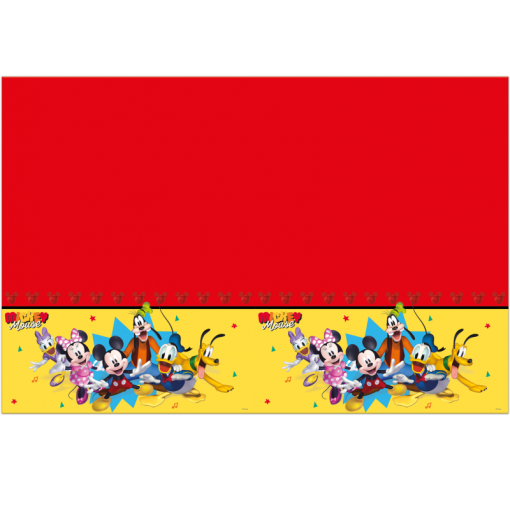 Toalha de Mesa 120x180cm Mickey Jump Into Fun