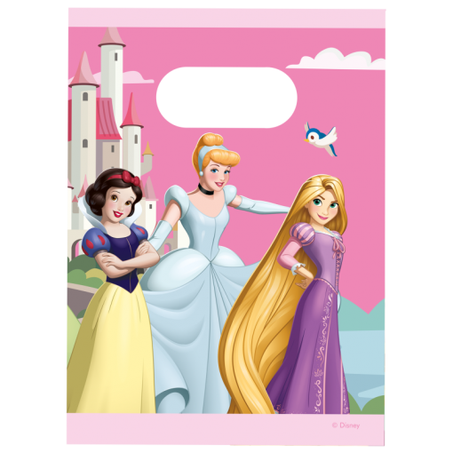 6 Sacos de oferta Plástico Princess Create Your World