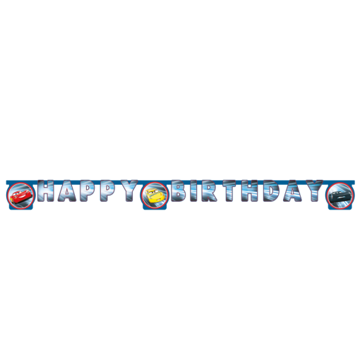 Grinalda Happy Birthday 2m Cars Victory is Mine (McQueen)