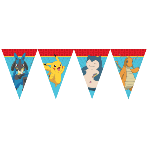 9 Bandeiras Triângulo Pokémon