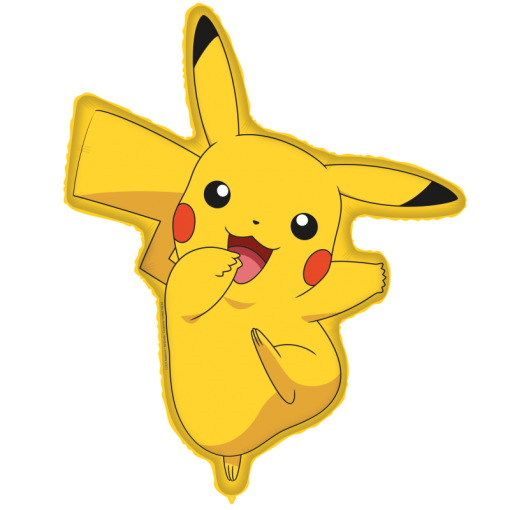 Balão Foil 60x77cm Pokemon - Pikachu
