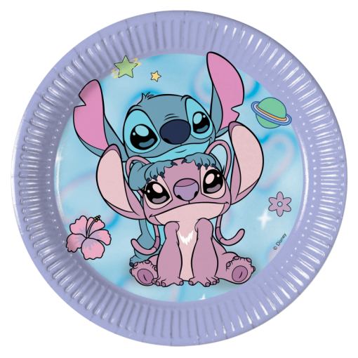 8 Pratos 20cm Angel Cute