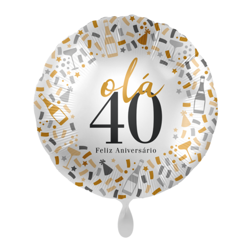Balão Foil 43cm Olá 40