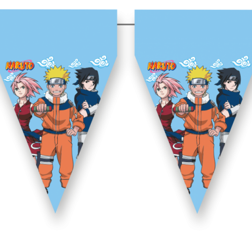 Bandeiras Triângulo 3m Naruto