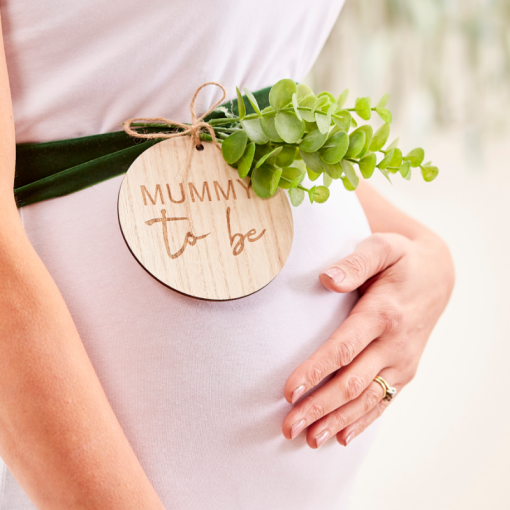 Faixa de Corpo Mummy To Be Baby Shower