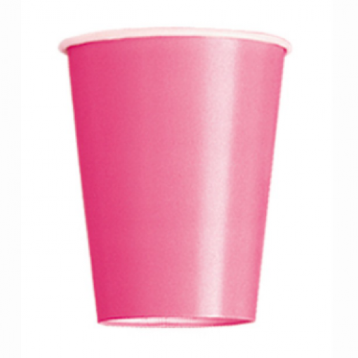 14 Copos 267ml EU Rosa Choque