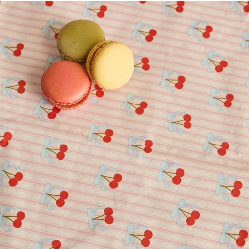 Toalha de Mesa Papel 2,6x1,4m - Rococo Cherries