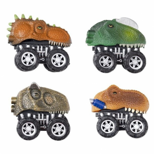 Monster Trucks em forma Dinossauros