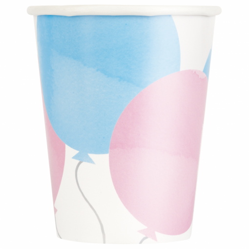 8 Copos 267ml EU Gender Reveal Party