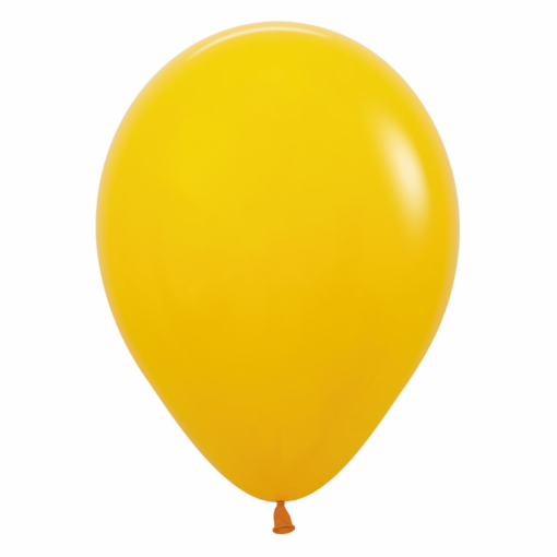 50 Balões latex R12 (30cm) - Honey Yellow - 021