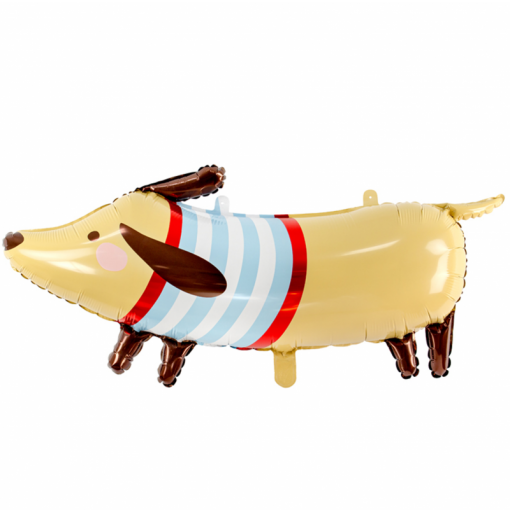 Balão Foil 90 x 40cm Cão Dachshund