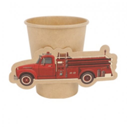 8 Copos 255ml Bombeiros