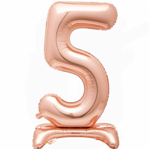 Balão Foil 76cm Standing Rose Gold nº5