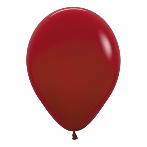 50 Balões latex R12 (30cm) - Imperial Red - 016