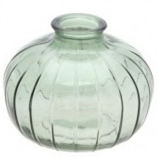 Vaso de Vidro 11x8,5cm Verde