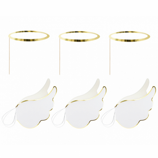 6 Adereço Fotografia (Photo booth) Comunhão / Batizado