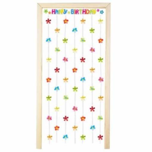 Cortina Birthday Foil Flores