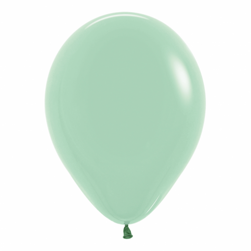 50 Balões latex R12 (30cm) - Pastel Dusk Green Tea - 126