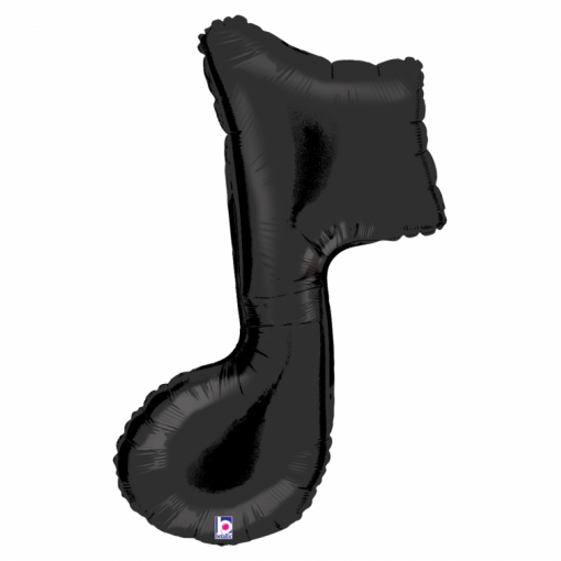 Balão Foil Nota Musical 89cm