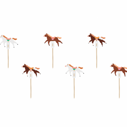 6 Topos de Bolo Cavalos