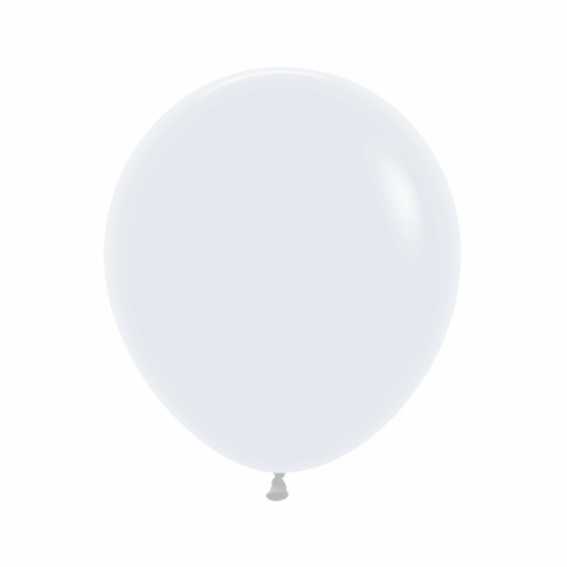 15 Balões latex R18 (45cm) - White Fashion - 005