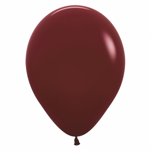 50 Balões latex R12 (30cm) - Merlot - 018
