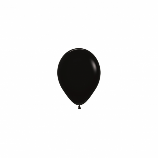 100 Balões latex R5 (12cm) - Black - 080