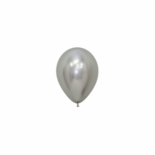 50 Balões latex R5 - Reflex Silver - 981