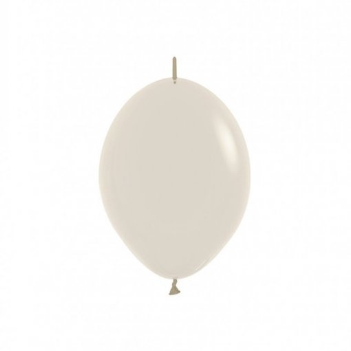 50 Balões latex Link-O-Loon 6 (15cm) - Pastel Dusk Cream - 107