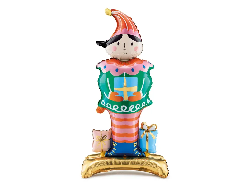 Balão Foil Standing Elfo Natal 46x88cm