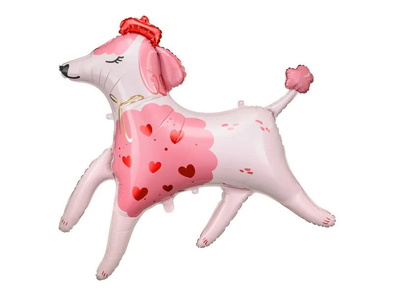 Balão Foil Poodle 119x108cm