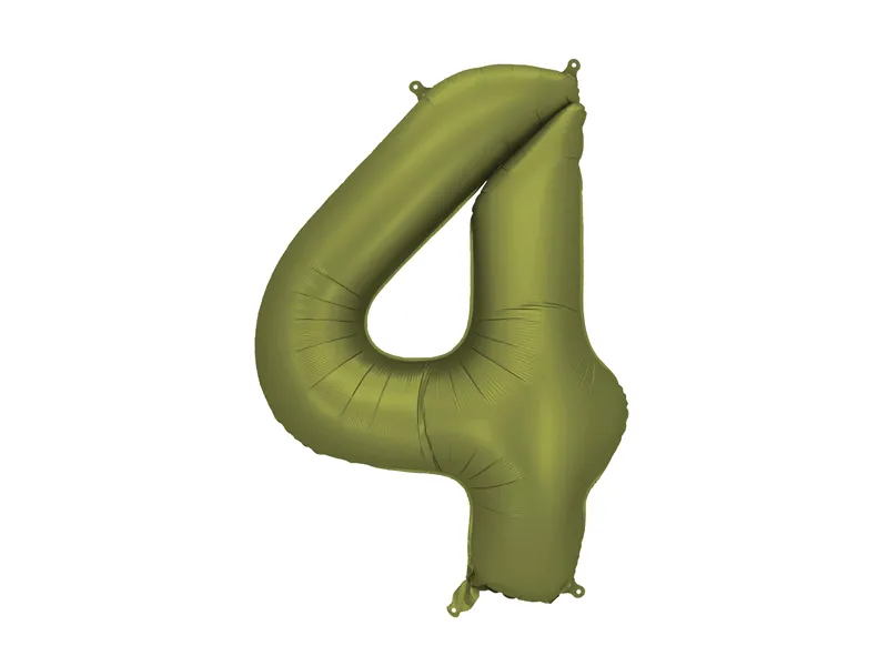 Balão Foil 86cm Verde Oliva nº4