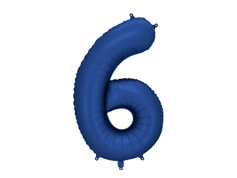 Balão Foil 86cm Azul Escuro Navy nº6