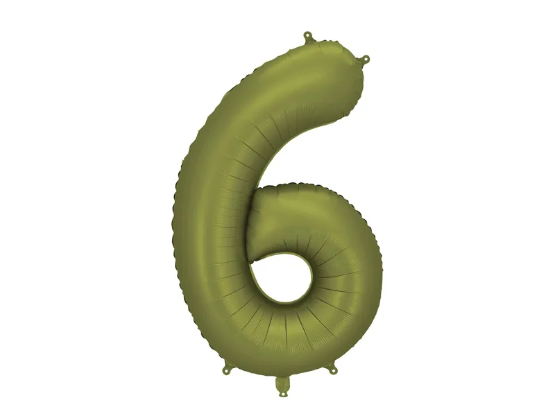 Balão Foil 86cm Verde Oliva nº6