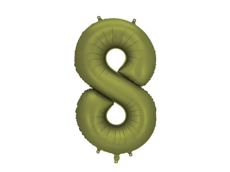 Balão Foil 86cm Verde Oliva nº8
