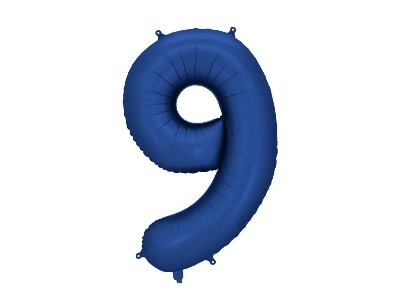 Balão Foil 86cm Azul Escuro Navy nº9