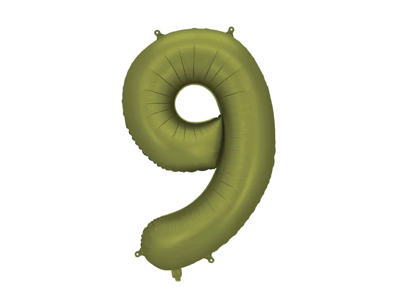 Balão Foil 86cm Verde Oliva nº9