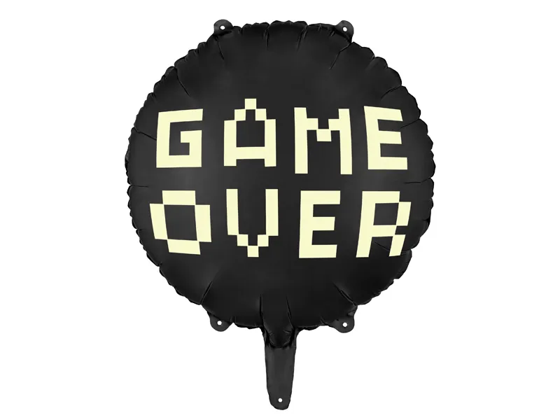 Balão Foil 45cm 'Game Over' - Gaming