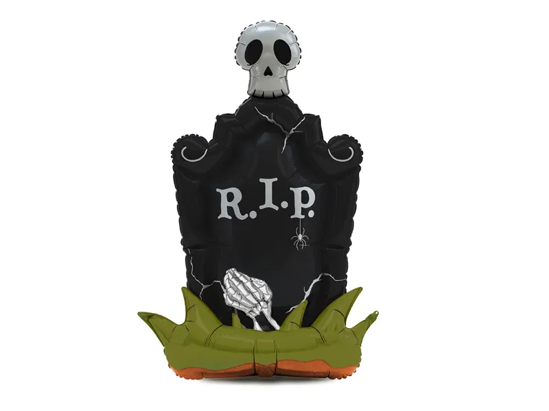 Balão Foil Standing  74,5x121,5cm Lápide - Halloween