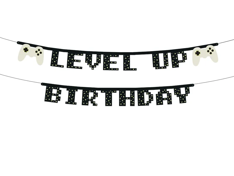 Grinalda 'Level Up Brithday' 2,5m
