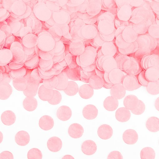 Confettis Papel 15g Rosa Claro