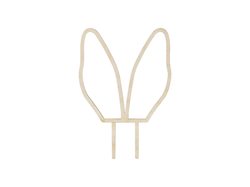 Topo de Bolo 20cm Orelhas Coelho
