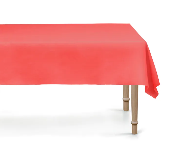 Toalha de mesa 137x183cm Vermelho 
