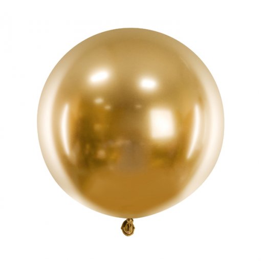 Balão latex 24'' (60cm) cor Dourado Glossy