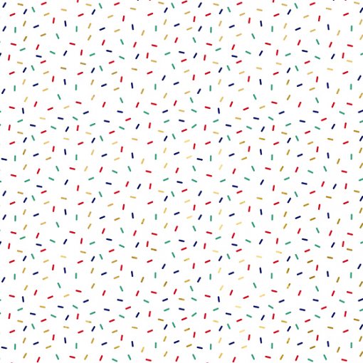 Papel de embrulho 70x200cm Sprinkle