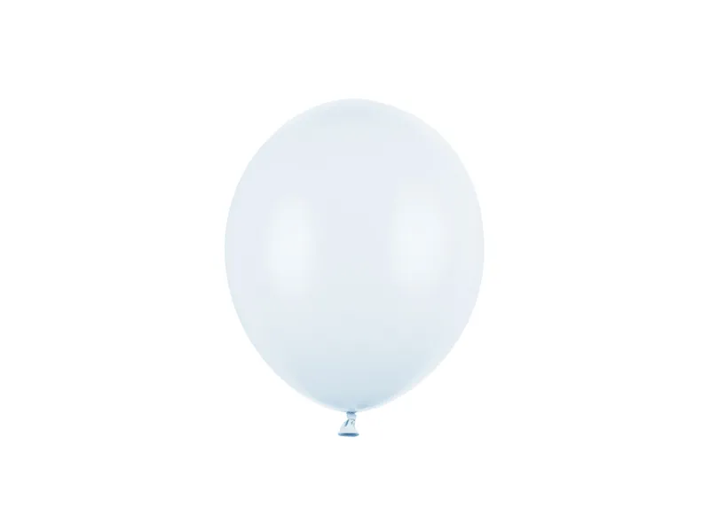100 Balões latex 5'' (12cm) Cor Pastel Light Misty Blue