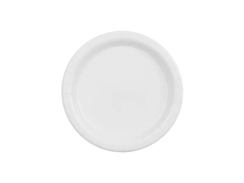 6 Pratos 18cm Branco