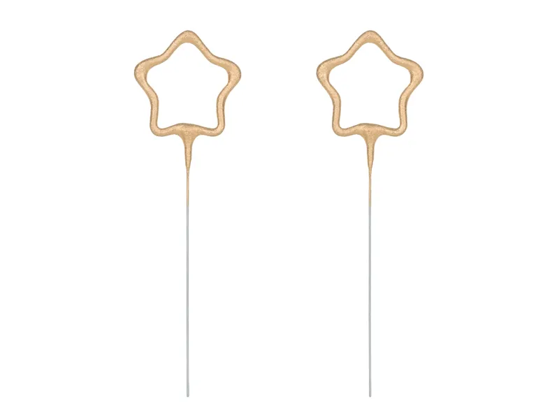 2 Sparklers 16.5cm Estrela Dourado