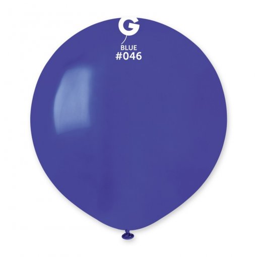 50 Balões latex 19'' (48cm) cor Blue #046 - G150 COM IMPERFEIÇÕES (OUTLET)